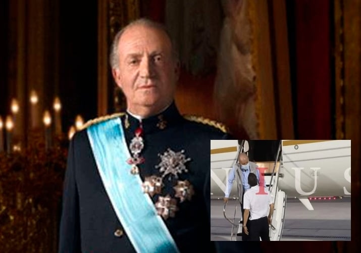 La primera imagen de Juan Carlos I en Emiratos Árabes