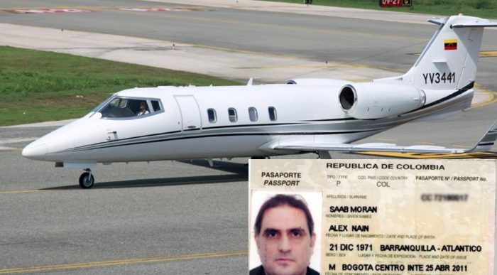  - Avión de presunto socio de Alex Saab capturado con arsenal en Estados Unidos