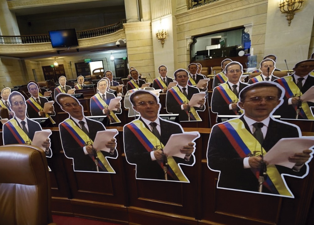 Toma uribista del Congreso