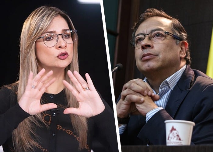 Petro le da lecciones de historia a Vicky Dávila