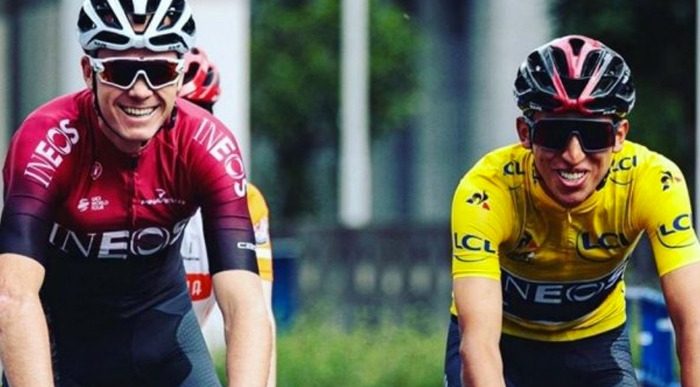  - La conmovedora generosidad de Chris Froome con Egan Bernal