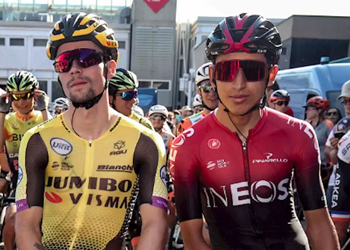 Egan no tiene con qué ganarle a Roglic el Tour de Francia