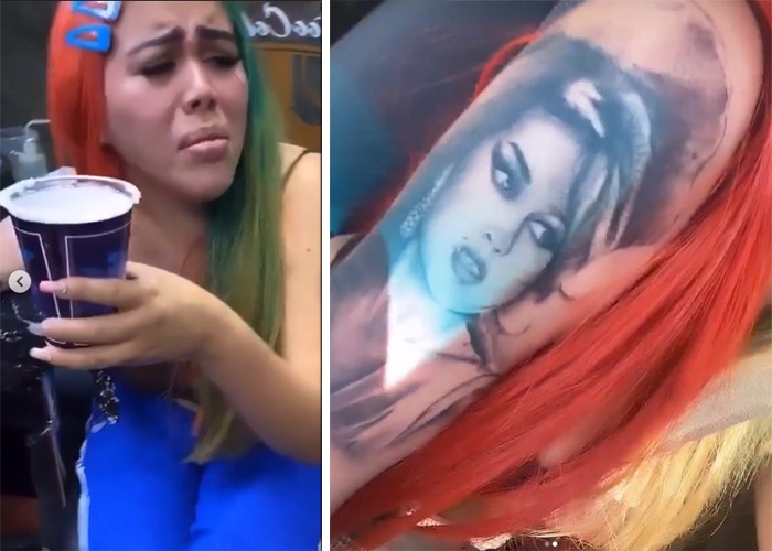 Yina Calderón se cree heredera de Amy Winehouse