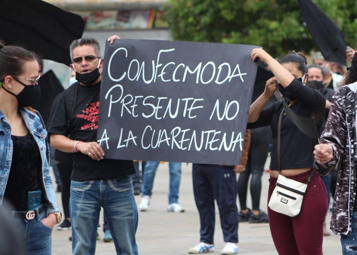 La furia de los comerciantes de San Victorino contra Claudia López