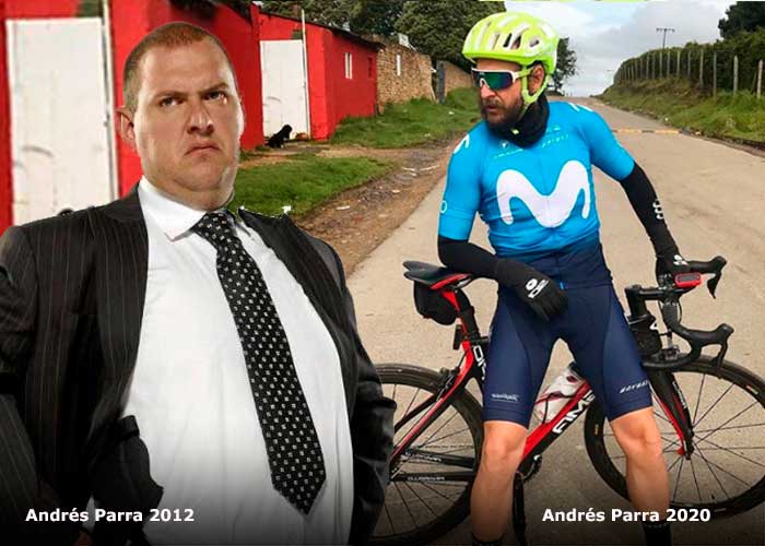 La pasión escondida de Andrés Parra: pedalear