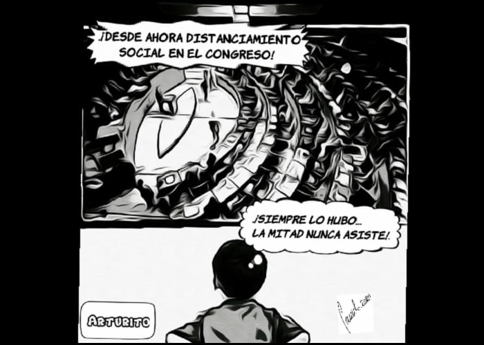 Caricatura: Medidas innecesarias