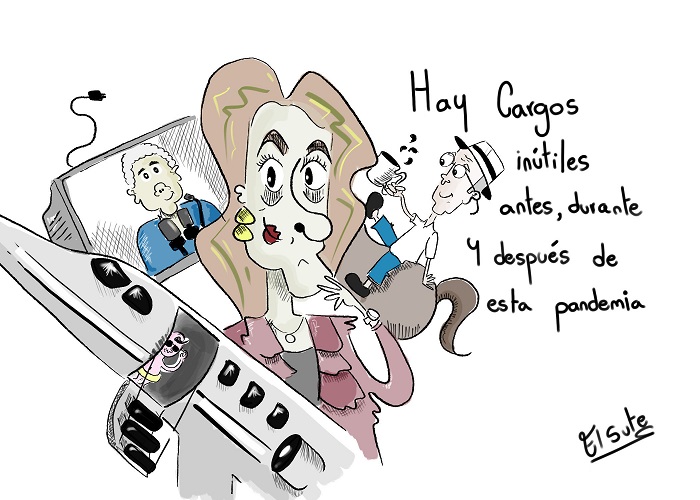 Caricatura: Cargos inútiles