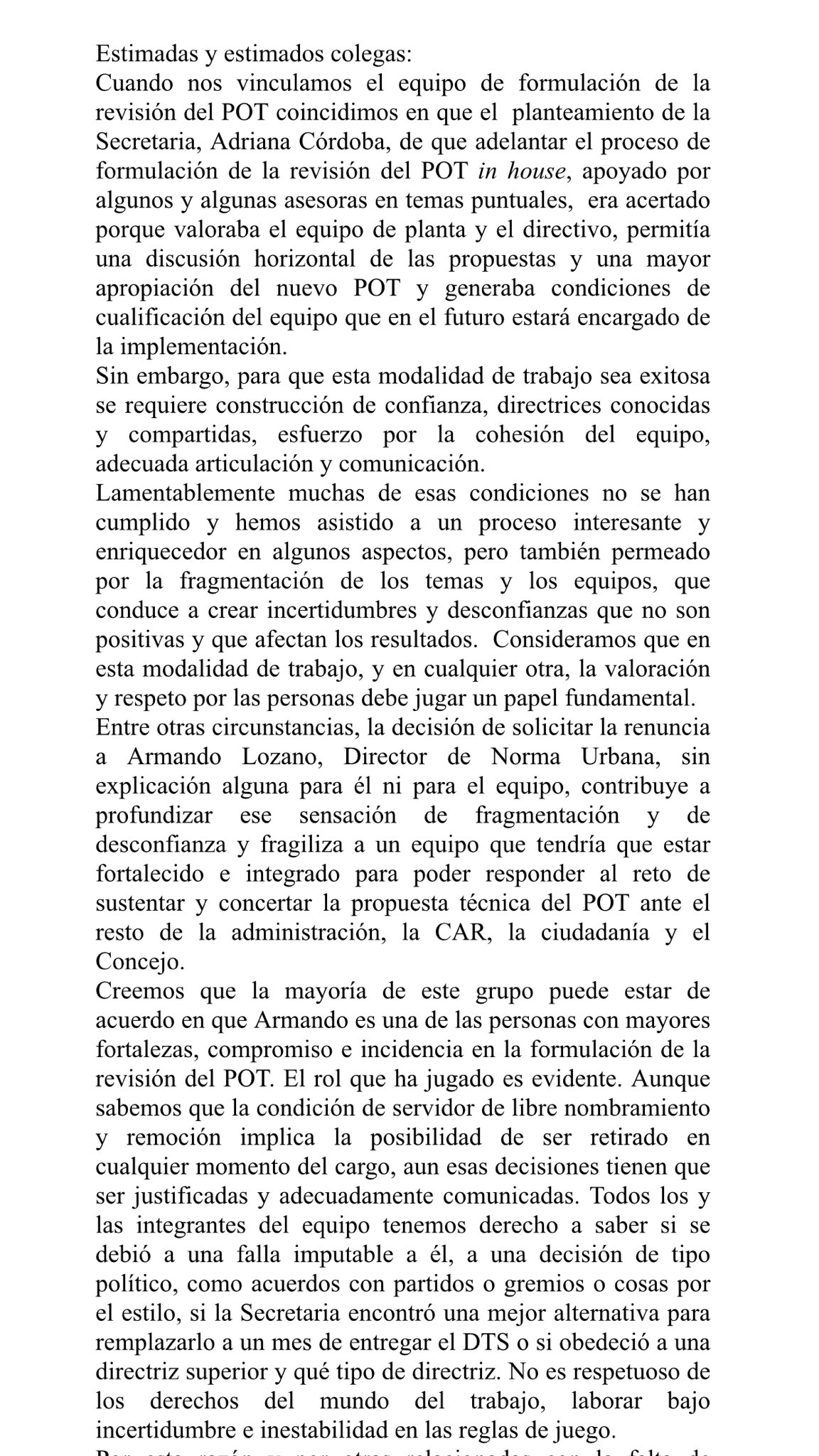  - Ruptura de María Mercedes Maldonado con Claudia López