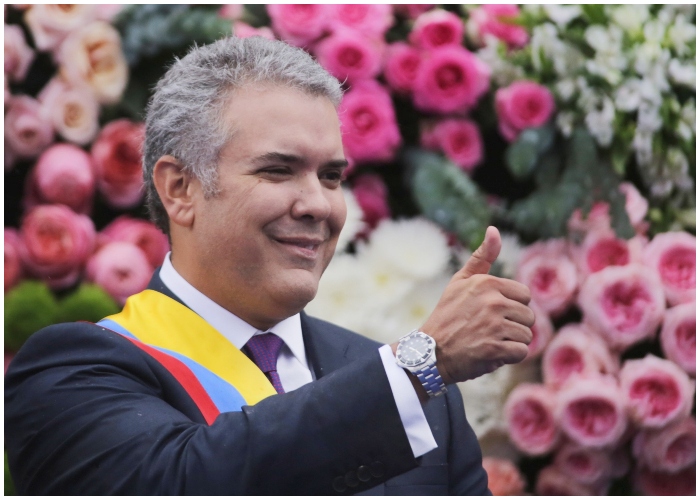 El presidente Duque llega a su segundo año con 61% de aprobación