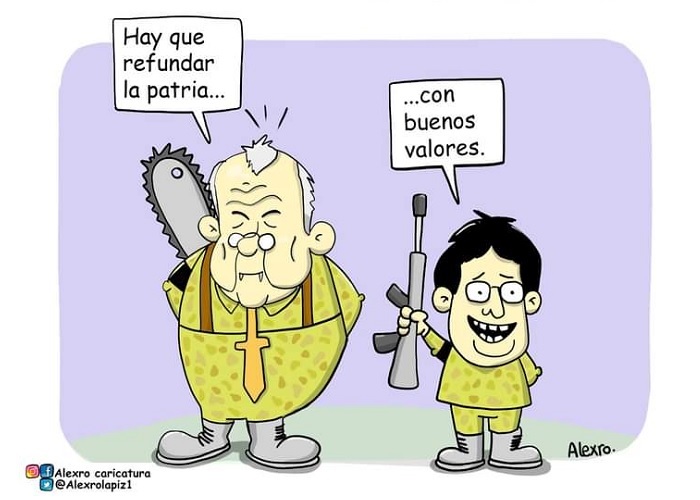 Caricatura: ¿Escuadrones de la muerte?