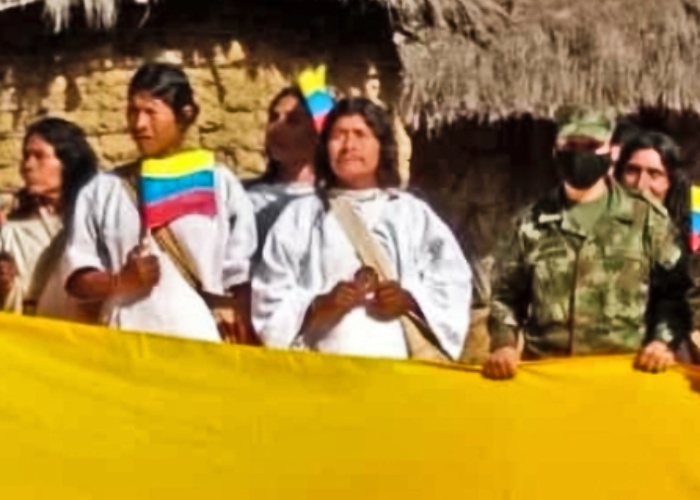 La última imagen del gobernador kogui José de los Santos