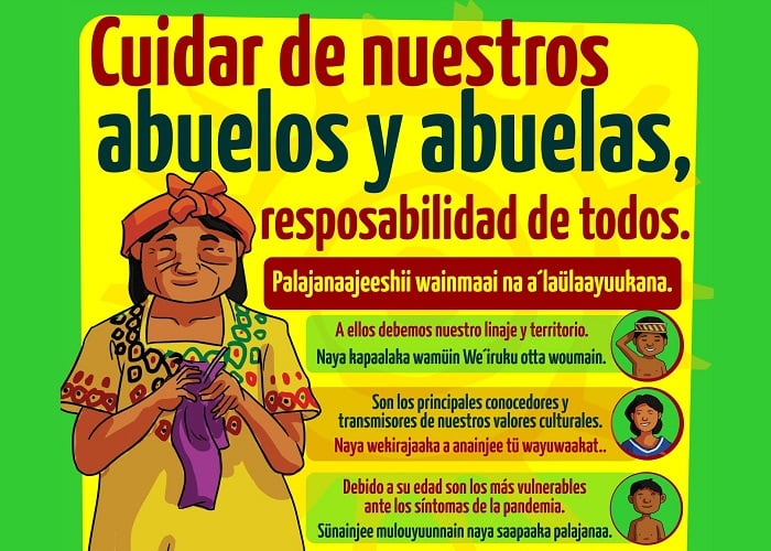 La Guajira se protege cuidando a sus abuelos y abuelas