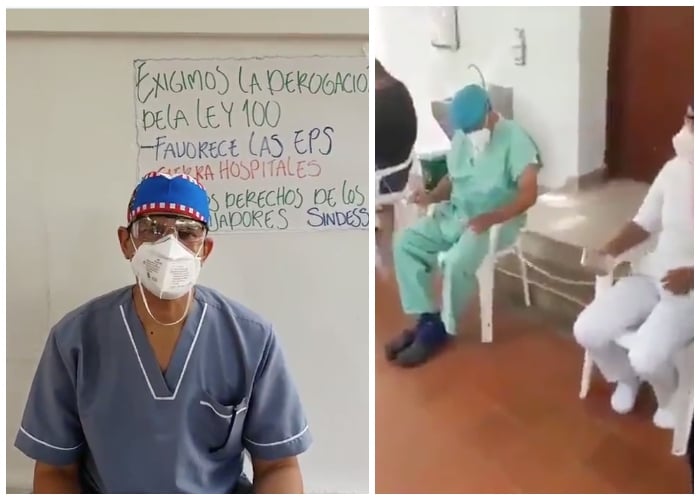 Médicos no dan más: huelga de hambre en hospital del Cesar