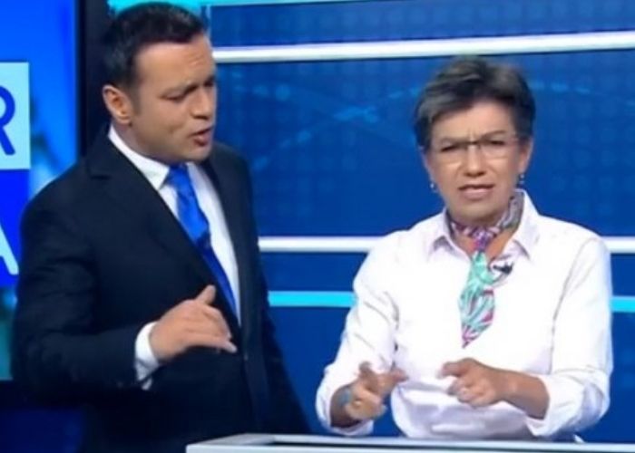 Juan Diego Alvira critica a Claudia López