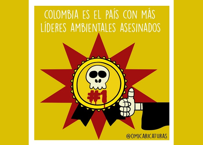 Caricatura: Otro deshonroso título para Colombia...