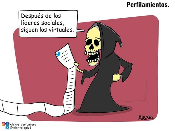Caricatura: ¿Siguen los líderes virtuales?