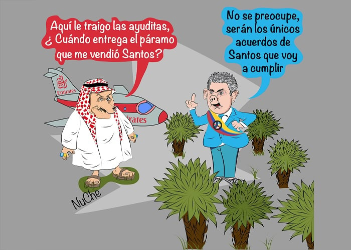 Caricatura: ¿Qué pasará con Santurbán?