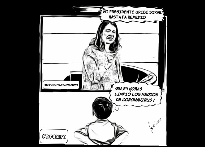 Caricatura: En menos de veinticuatro horas el COVID-19 pasó a segundo plano...