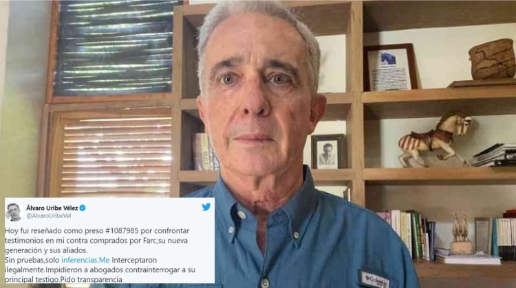 A Uribe se le nota en la mirada