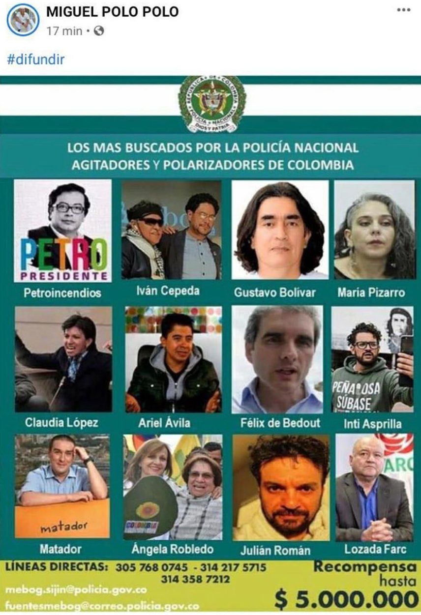  - Para Polo Polo, Félix de Bedout y Julián Román son delincuentes