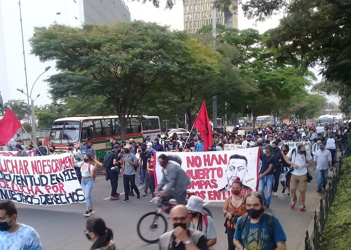 ¿Qué pasó en la marcha del 21S en Medellín?