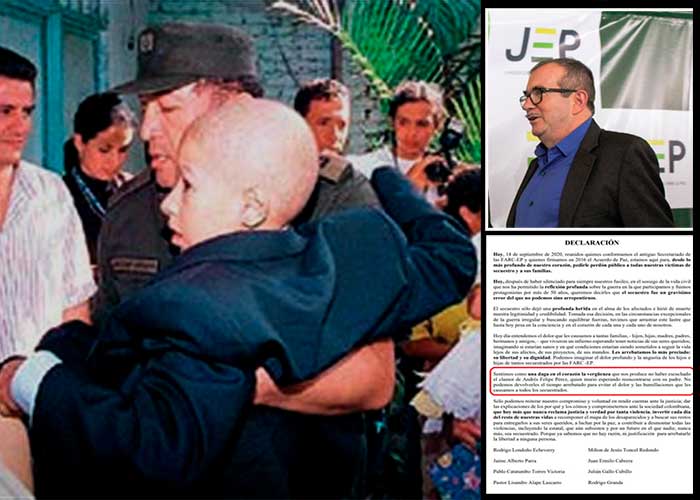 El sufrimiento del  niño Andrés Felipe Pérez, una canallada de la que las Farc se arrepienten