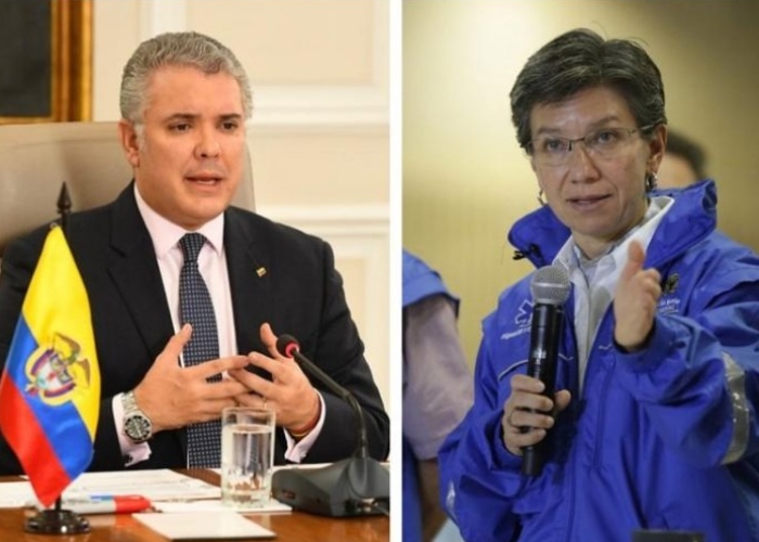 Después de días de tensión Claudia López le pide cita al presidente