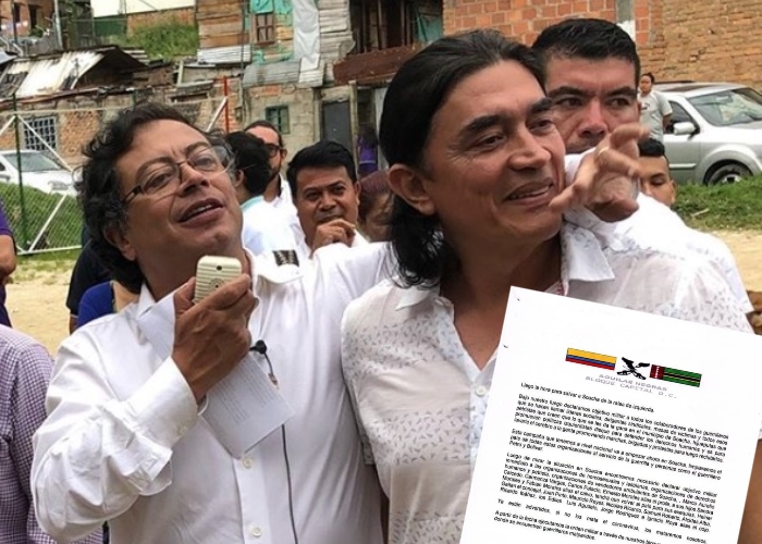 Águilas Negras amenazan de muerte a Petro, Bolivar y a quien los apoye en Soacha