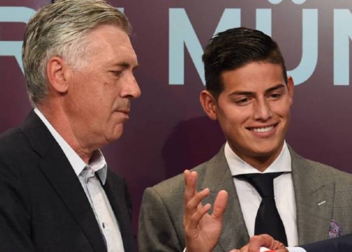 James empezó con el pie izquierdo en el Everton