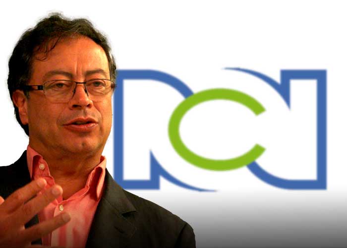 Petro afirma que RCN y el uribismo son lo mismo