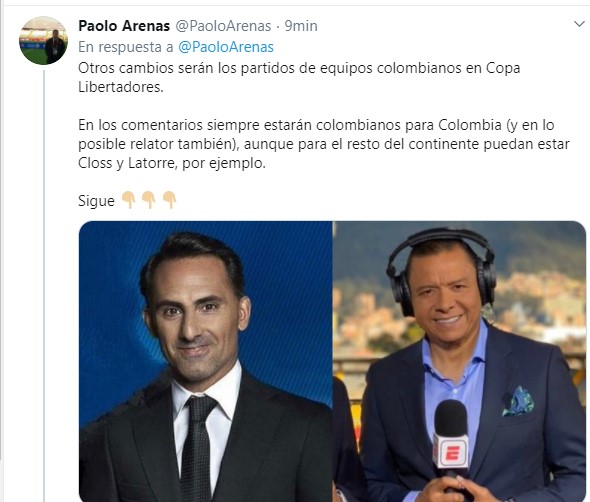Indignación con ESPN Colombia por imponer programa de Antonio Casale - -- Las2orillas - Indignación con ESPN Colombia por imponer programa de Antonio Casale