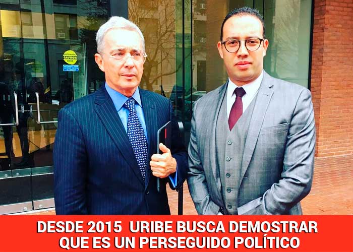 La batalla jurídica internacional de Uribe en Washington