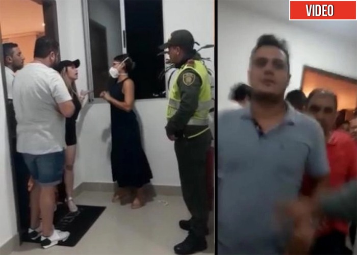 Nuevo video comprueba que los dueños de la fiesta en Barranquilla arrancaron la pelea