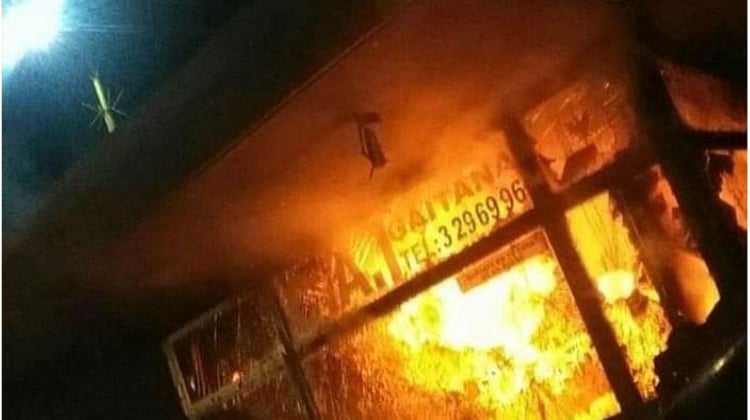 Destrucción simultánea y concertada de 75 CAI