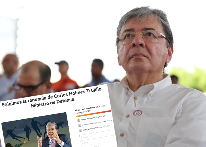 Nueva presión a Mindefensa: firmatón para su renuncia