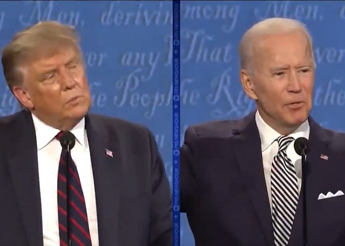 Trump versus Biden: un cara a cara en medio del caos