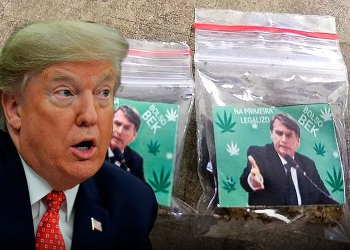 Trump, Bolsonaro y Messi convertidos en las drogas más fuertes del mercado