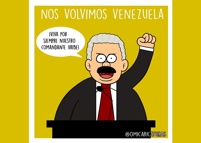 Caricatura: Nos volvimos Venezuela
