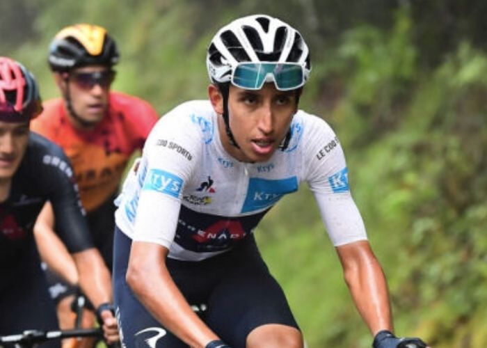 VIDEO: El momento en el que Egan se reventó en el Tour de Francia