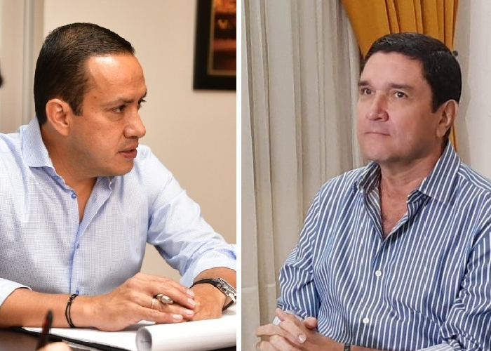 La agria relación del alcalde de Bucaramanga Cárdenas con el gobernador Aguilar