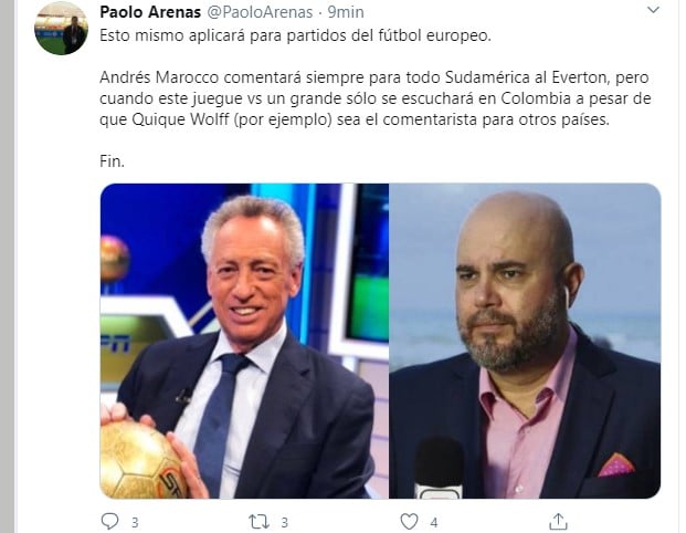 Indignación con ESPN Colombia por imponer programa de Antonio Casale - -- Las2orillas - Indignación con ESPN Colombia por imponer programa de Antonio Casale