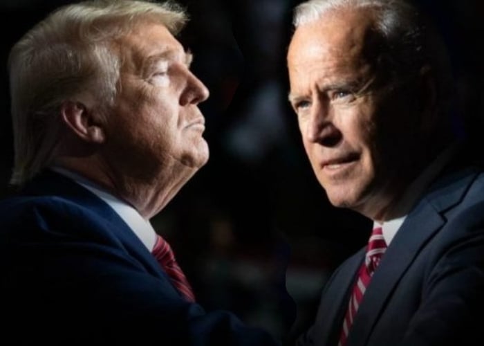 Trump y Biden esperan ganar con los votos de los estados bisagra