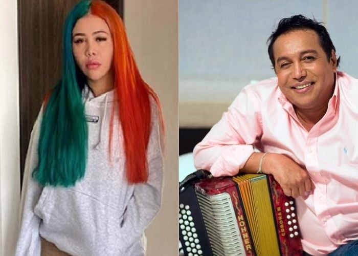 Finalmente Yina Calderón logró foto con Diomedes