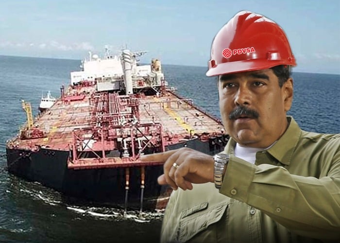El barco petrolero atascado en el Caribe que tiene al rojo a Maduro