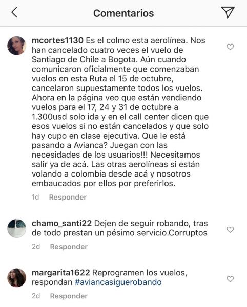 - ¿Avianca no responde por bonos de tiquetes? Lluvia de graves quejas en Instagram