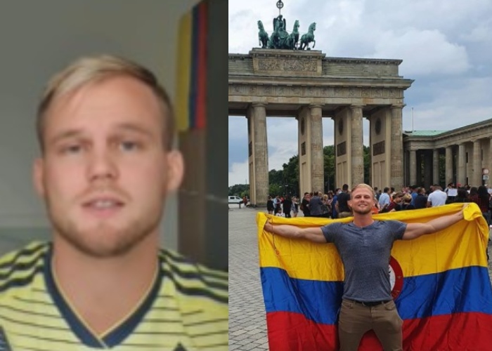 La cachetada de la Cancillería a youtuber alemán enamorado de Colombia