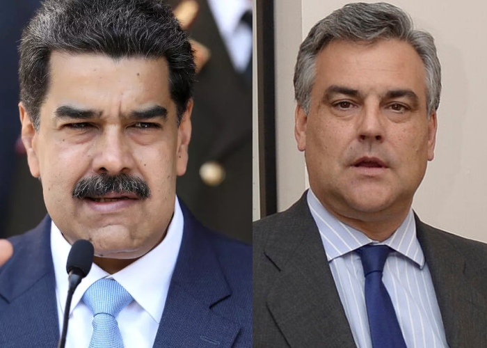 A las patadas sacó Maduro de Venezuela al embajador de España