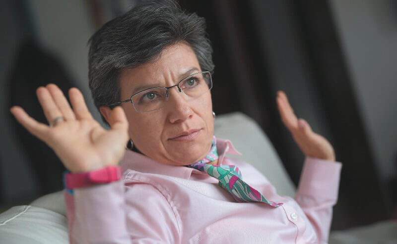 El desprecio de Claudia López con los vendedores ambulantes