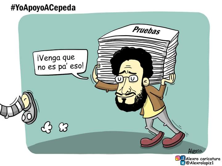 Caricatura: ¡Gracias, Iván Cepeda!