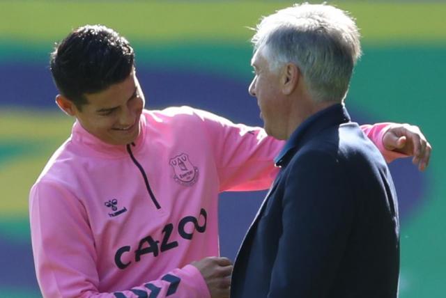 Ancelotti, el papá que tiene felíz a los colombianos del Everton